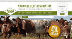 Desktop Screenshot of nationalbeefassociation.com