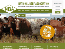 Tablet Screenshot of nationalbeefassociation.com